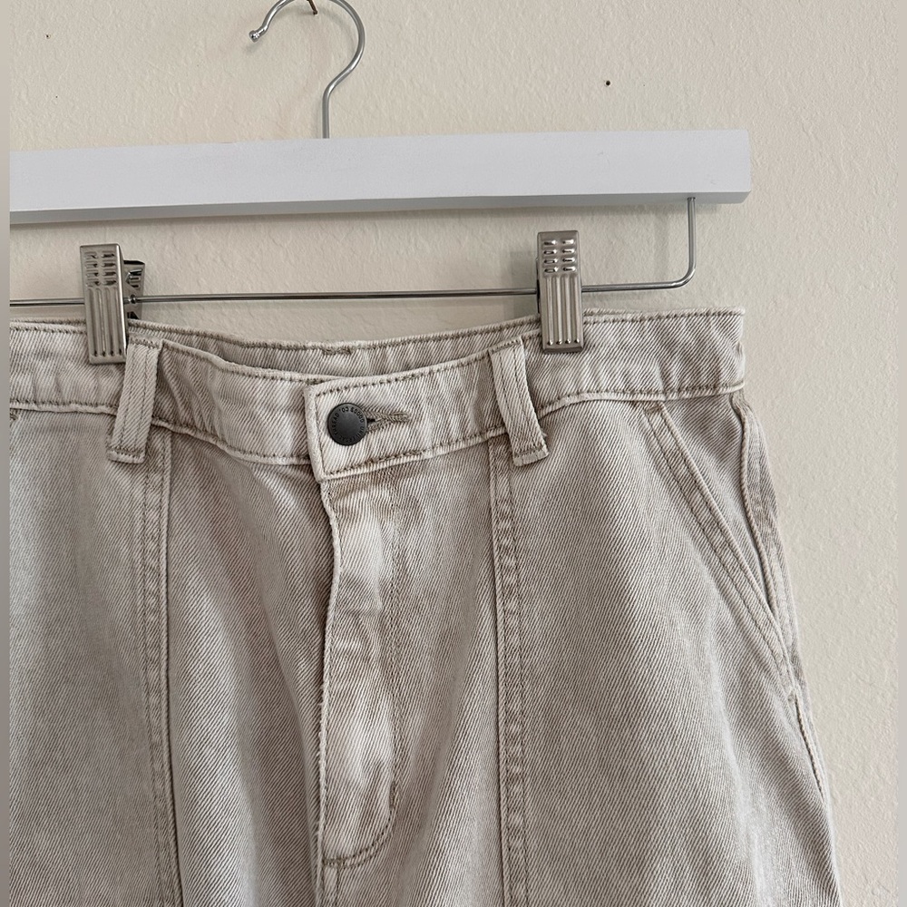 wide leg cropped jeans